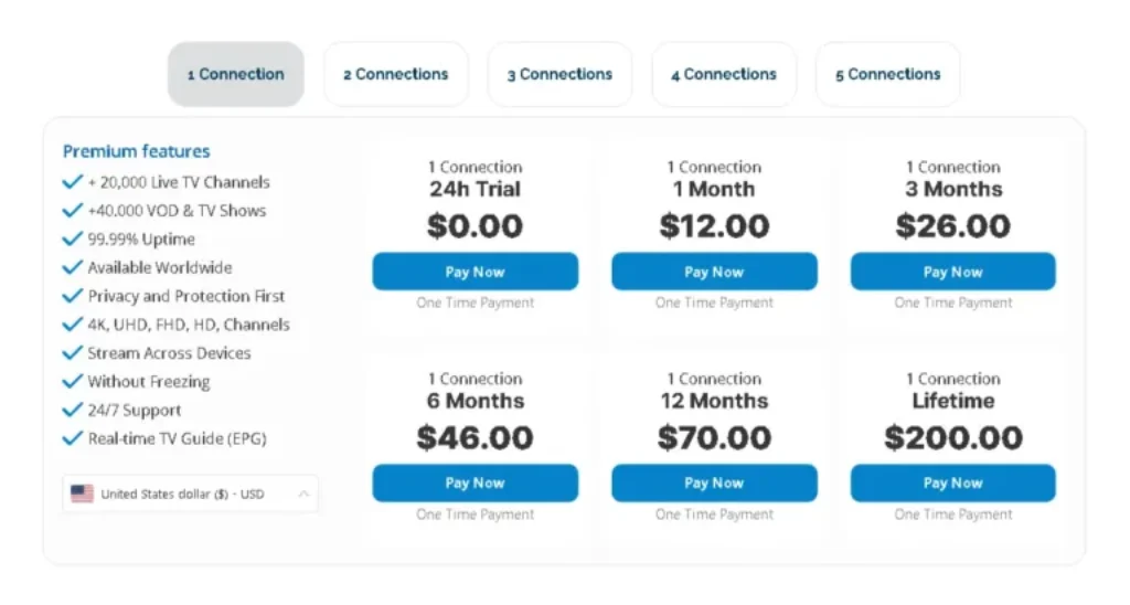 Wizard tv review the best  iptv service provider for 2025